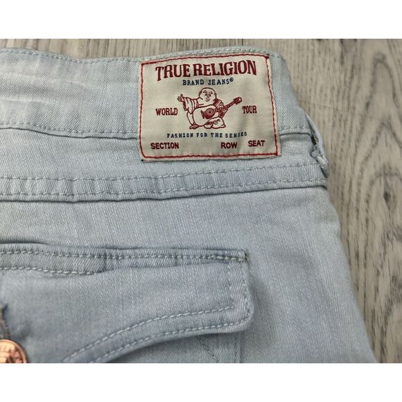 True Religion Jeans Womens 40 Jennie Mid Rise Super Skinny Stretch Curvy Denim - Picture 3 of 11